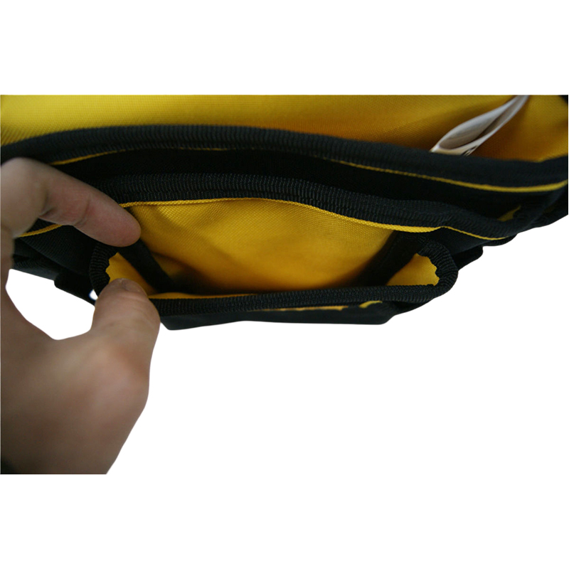 CAT Yellow Diamond Texture PVC Bottom Three Tool Bags