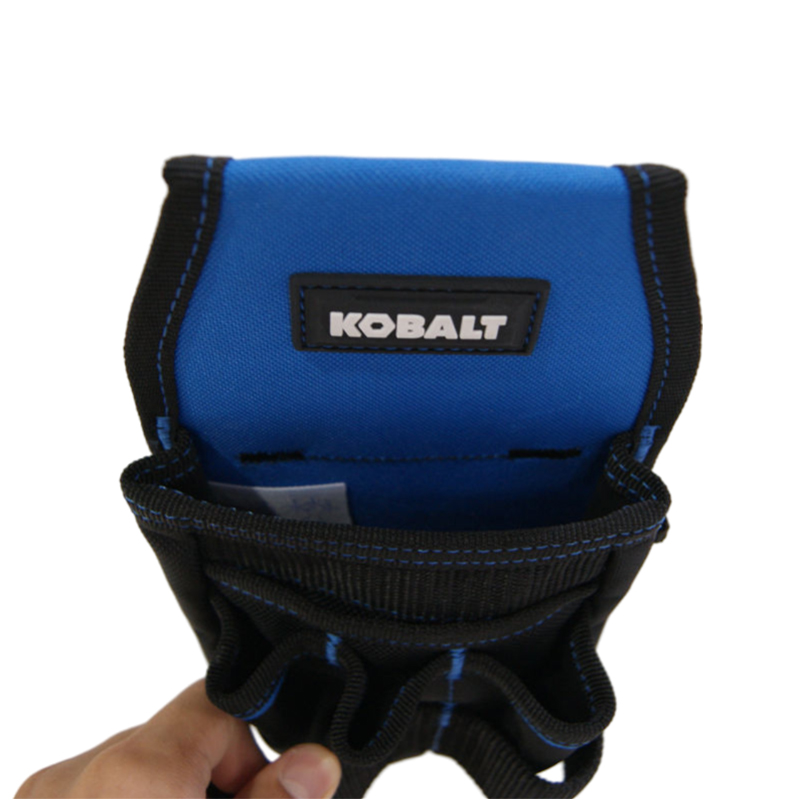Black Double Diamond PVC Bottom Waist Bag