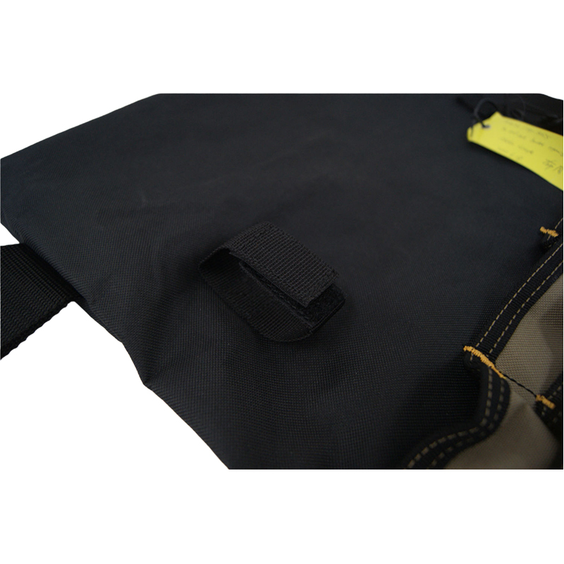 Black Diamond Texture PVC Bottom Touchable Tool Bag