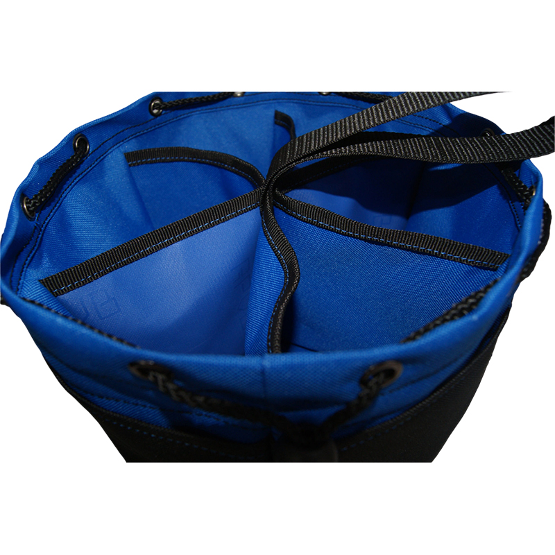 Black 600600D (68T) POLY W Diamond Pattern PVC Bottom Tool Bag