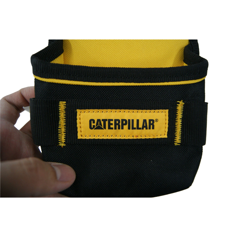 CAT Yellow Diamond Texture PVC Bottom Three Tool Bags