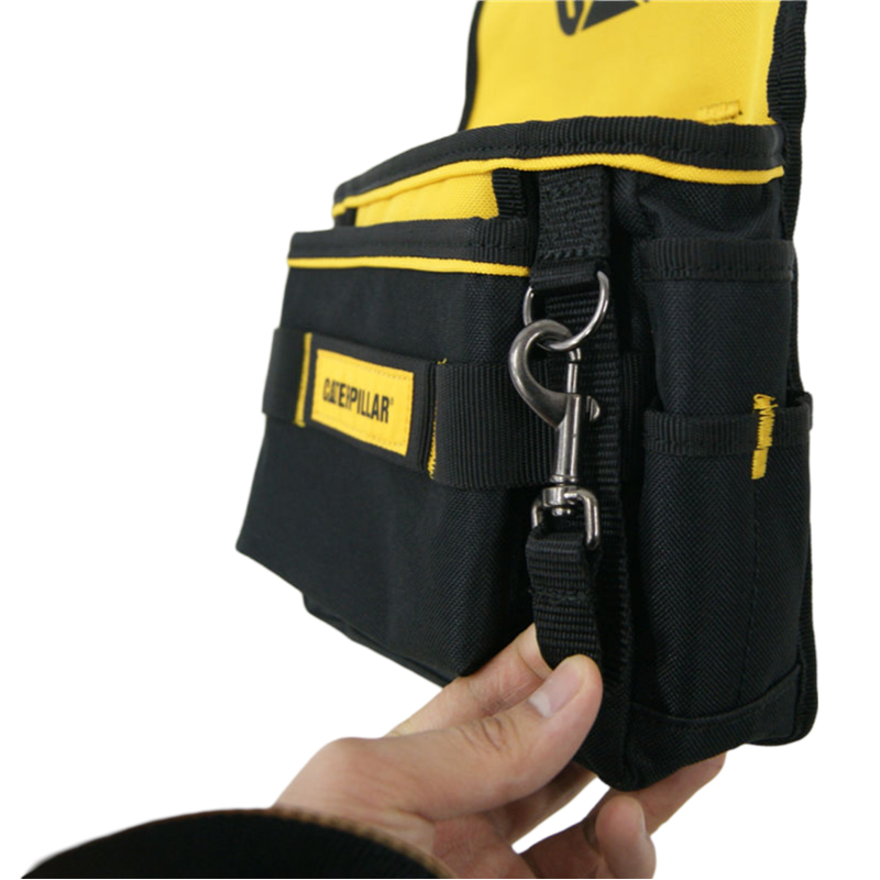 CAT Yellow Diamond Texture PVC Bottom Three Tool Bags