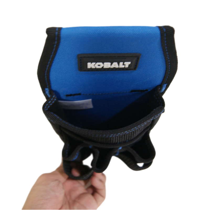 Black Double Diamond PVC Bottom Waist Bag
