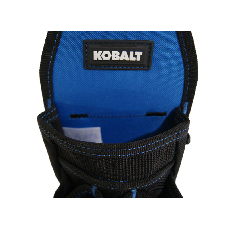 Black Double Diamond PVC Bottom Waist Bag