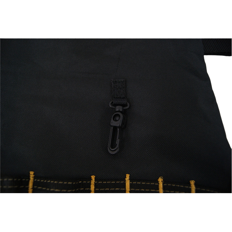 Black Diamond Texture PVC Bottom Touchable Tool Bag