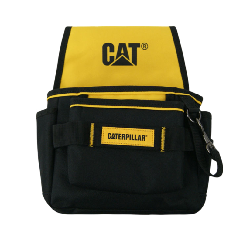 CAT Yellow Diamond Texture PVC Bottom Three Tool Bags