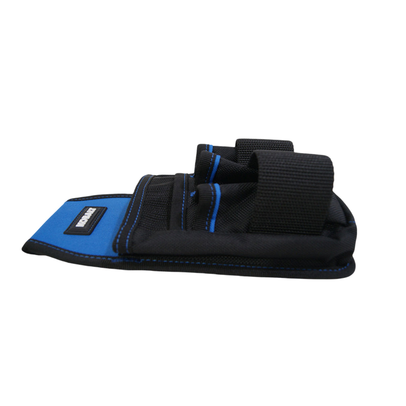 Black Double Diamond PVC Bottom Waist Bag