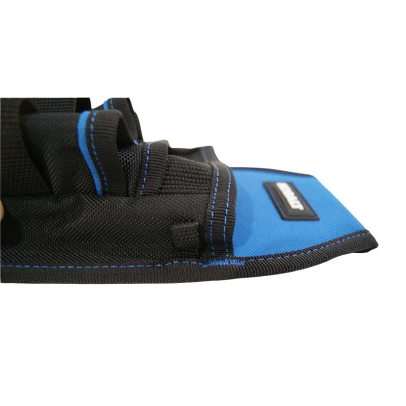 Black Double Diamond PVC Bottom Waist Bag