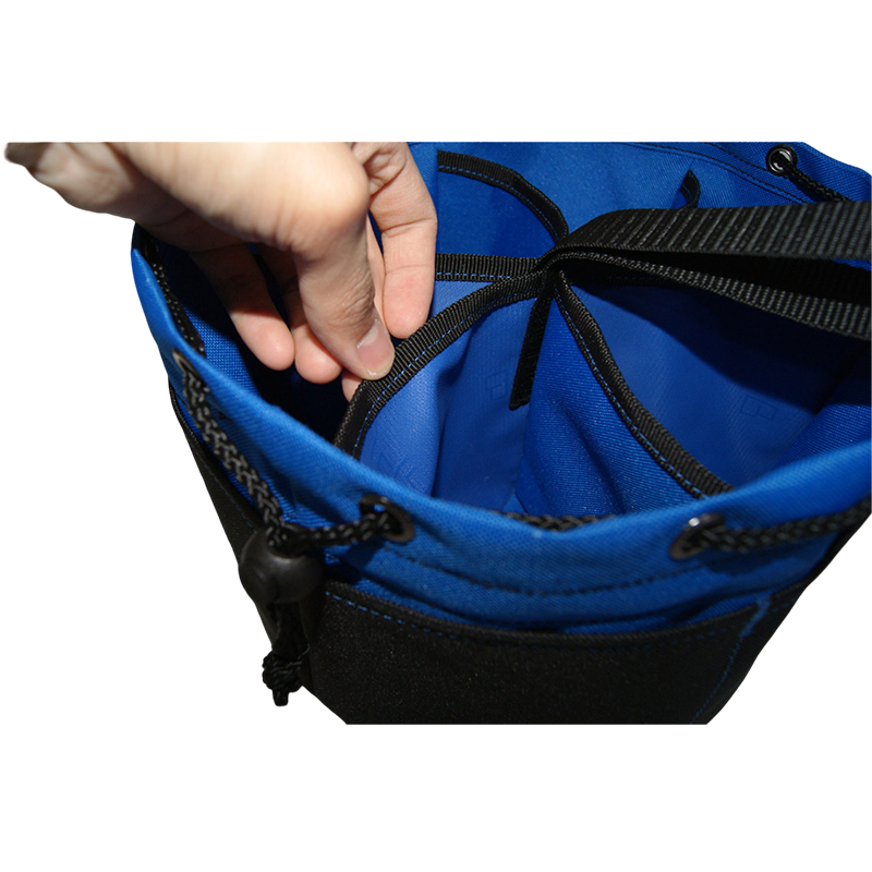 Black 600600D (68T) POLY W Diamond Pattern PVC Bottom Tool Bag