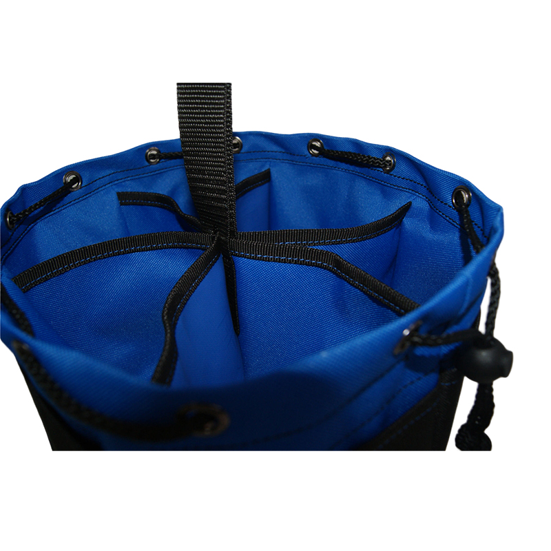 Black 600600D (68T) POLY W Diamond Pattern PVC Bottom Tool Bag