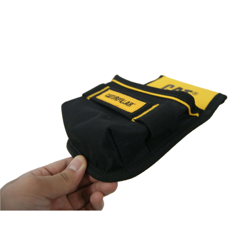 CAT Yellow Diamond Texture PVC Bottom Three Tool Bags