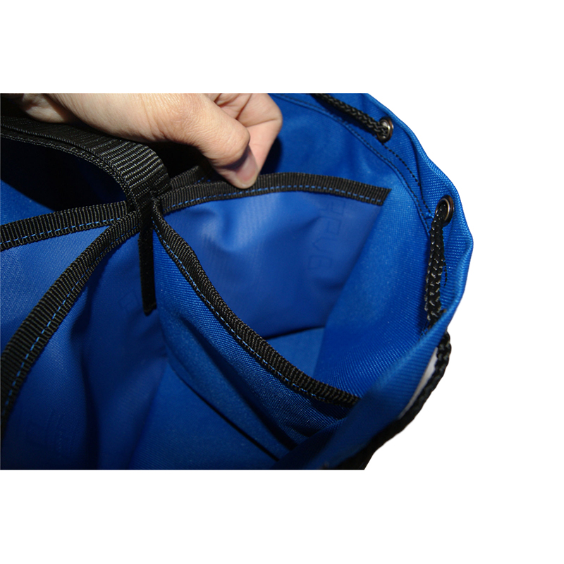 Black 600600D (68T) POLY W Diamond Pattern PVC Bottom Tool Bag