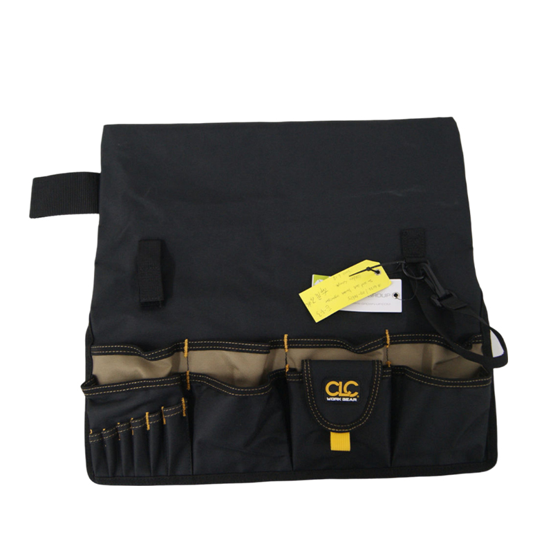 Black Diamond Texture PVC Bottom Touchable Tool Bag