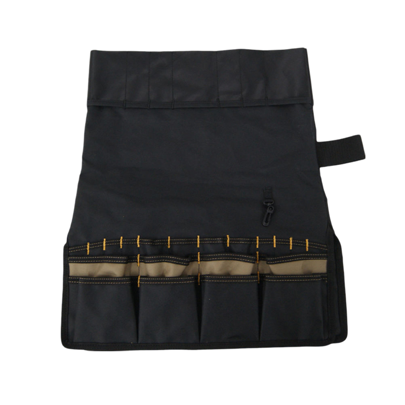 Black Diamond Texture PVC Bottom Touchable Tool Bag