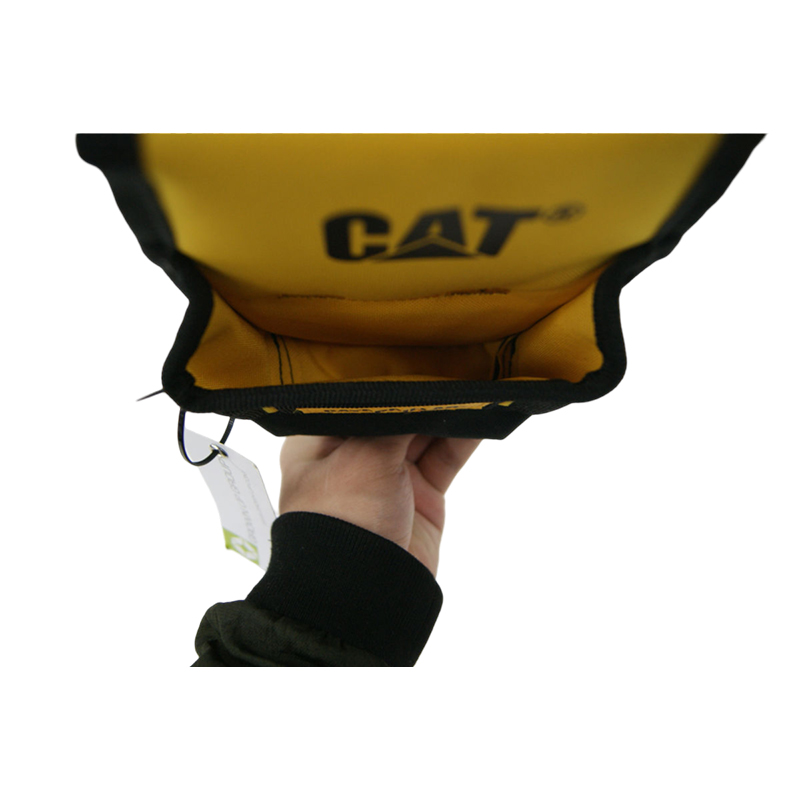 CAT Yellow Diamond Texture PVC Bottom Three Tool Bags