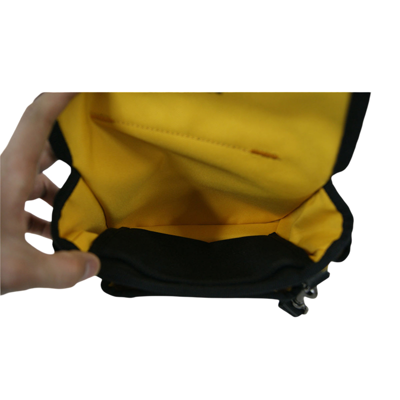 CAT Yellow Diamond Texture PVC Bottom Three Tool Bags