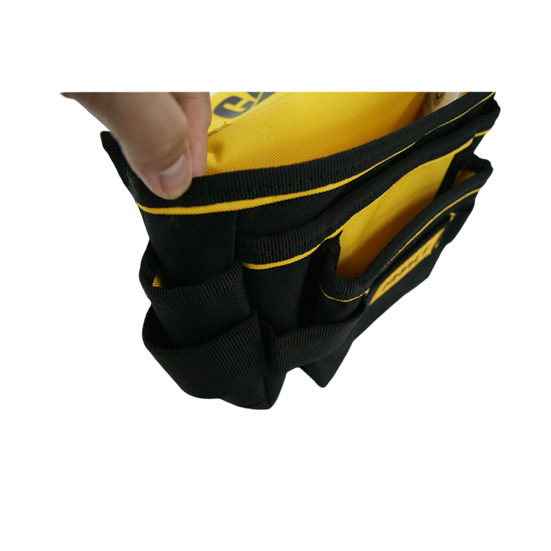 CAT Yellow Diamond Texture PVC Bottom Three Tool Bags