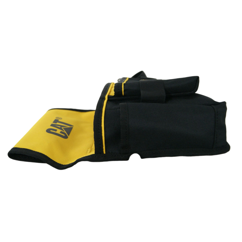 CAT Yellow Diamond Texture PVC Bottom Three Tool Bags