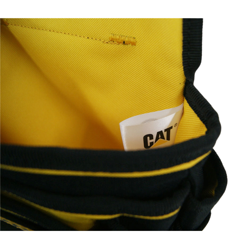 CAT Yellow Diamond Texture PVC Bottom Three Tool Bags