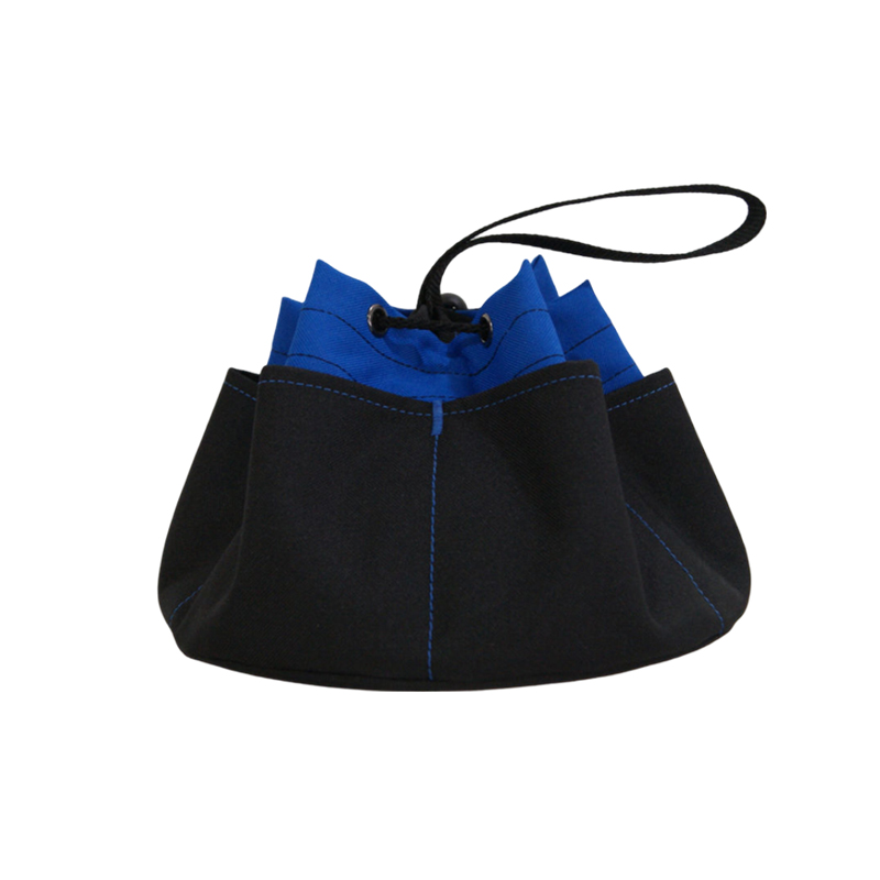 Black 600600D (68T) POLY W Diamond Pattern PVC Bottom Tool Bag