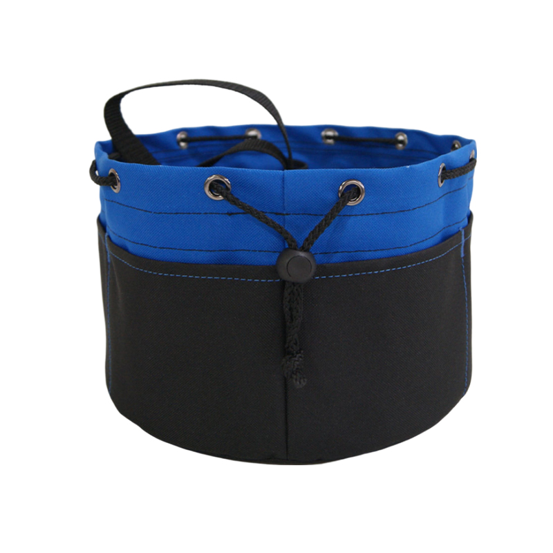 Black 600600D (68T) POLY W Diamond Pattern PVC Bottom Tool Bag